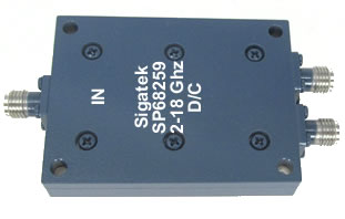 SP68259 Power Divider 2 way 2.0-18.0 Ghz