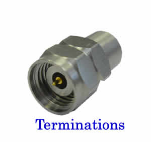 Terminations 50 ohm loads SMA, 2.92mm, 2.4mm, IN STOCK Terminations 50 ohm loads SMA, 2.92mm, 2.4mm, IN STOCK