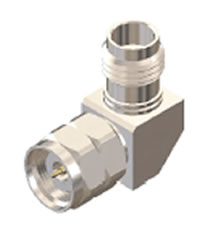 SAR72 Adapter Right Angle 2.4mm Male-2.4mm Female