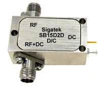 Wideband Bias Tees Networks Coaxial SMA 2.92mm connectors