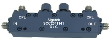 (image for) SCC2011141 Dual Directional Coupler 20 dB 1.0-2.0 Ghz