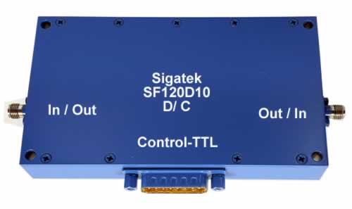 SFD120D10 Digital phase shifter 360 degree 120 Mhz