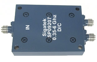 (image for) SP09207 Power Divider 2 way 0.35-6.0 Ghz