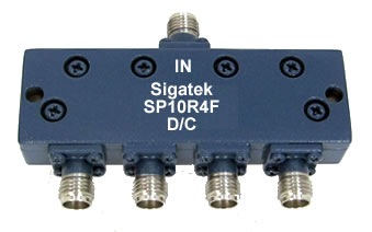 SP10R4F Resistive power divider 4-way DC-20 Ghz