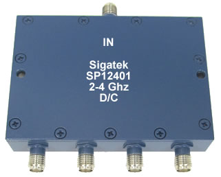 SP12401 Power Divider 4 way 2.0-4.0 Ghz