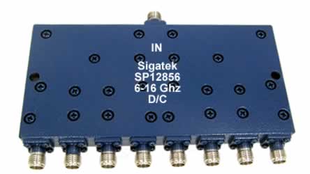SP12856 Power Divider 8 way 6.0-16.0 Ghz