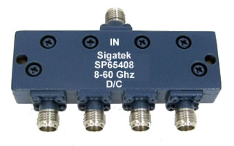 SP65408 Power Divider 4 way 1.85mm 8-60 Ghz