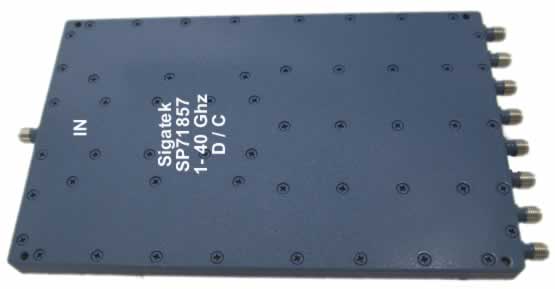 SP71857 Power Divider 8 way 2.92mm 1-40 Ghz