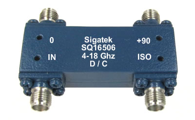 SQ16506 Hybrid 90 degree 4.0-18.0 Ghz