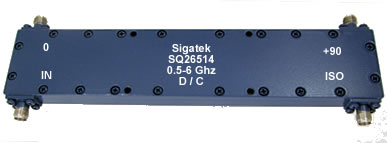 SQ26514 Hybrid Couplers 90 degree 0.5-6.0 Ghz
